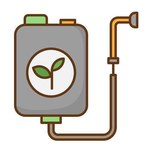 logo herbisida vector